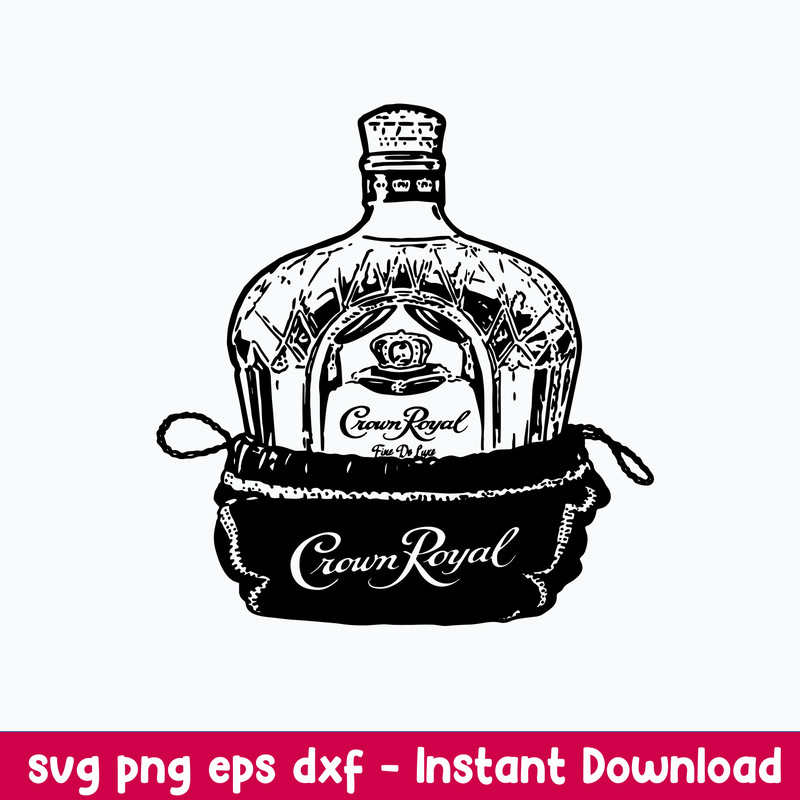 Crown Royal Svg, Crown Royal whiskey Svg, Png Dxf Eps File.jpeg