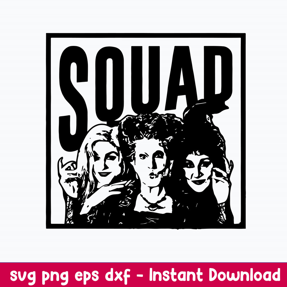 Hocus Pocus Squad Svg, Hocus Pocus Svg, Png Dxf Eps File.jpeg