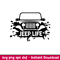 Jeep Life, Jeep Life Svg, Offroad Svg, Outdoors Svg, Outdoor Life Svg, png, dxf, eps file.jpeg
