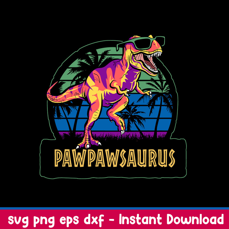 Pawpawsaurus T Rex Svg, Dinosaur Svg, Png Dxf Eps File.jpeg