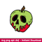 Poison Apple, Poison Apple Svg, Halloween Svg, Evil Queen Svg, Skull Svg, png,dxf,eps file.jpeg