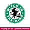 Witch In Training, Witch In Training Starbucks Svg, Halloween Svg, Coffee Svg, Witch Svg,png,dxf,eps file.jpeg