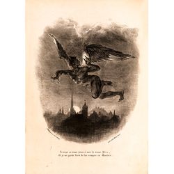 Flying Mephistopheles by Eugène Delacroix.620