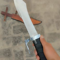 high carbon steel sword 25 inch battle ready with sheath, best gift