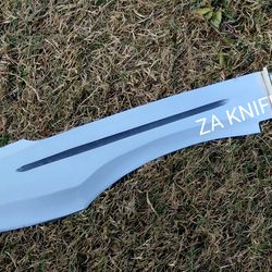 high carbon steel sword 24 inch with leather sheath, best gift