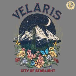 retro the velaris city of starlight moonlight png digital download files
