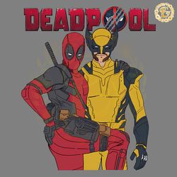 funny deadpool and wolverine superhero png