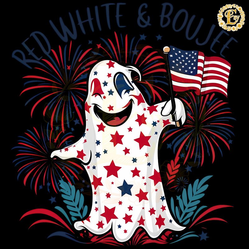 Red-White-And-Boujee-Fourth-Of-July-Ghost-SVG-0606242045.png