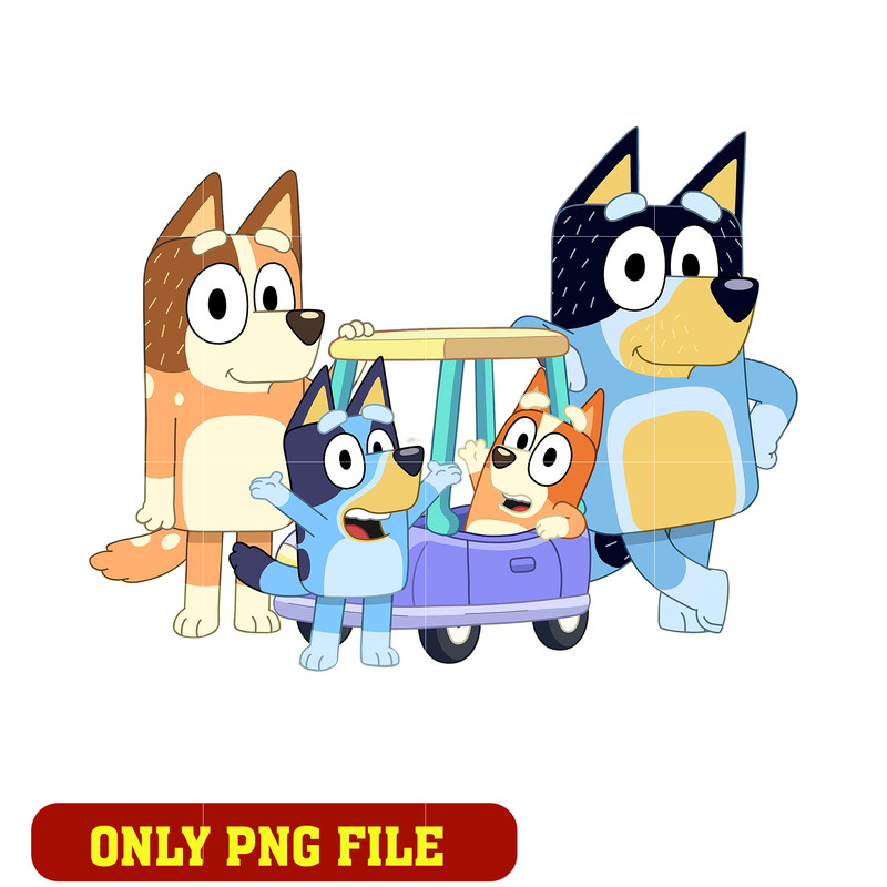 Bluey Catch You On The Flip Side Willy png