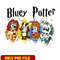 Bluey Harry Potter png, cartoon png