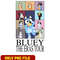 Bluey the eras tour cartoon png, bluey cartoon png