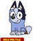 bluey uncle stripe heeler png
