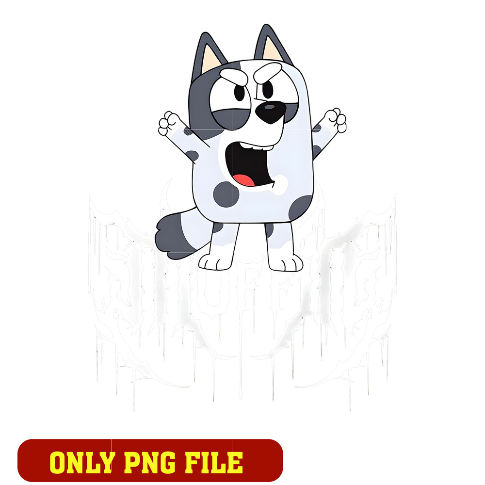 Bundle Bluey Characters logo png