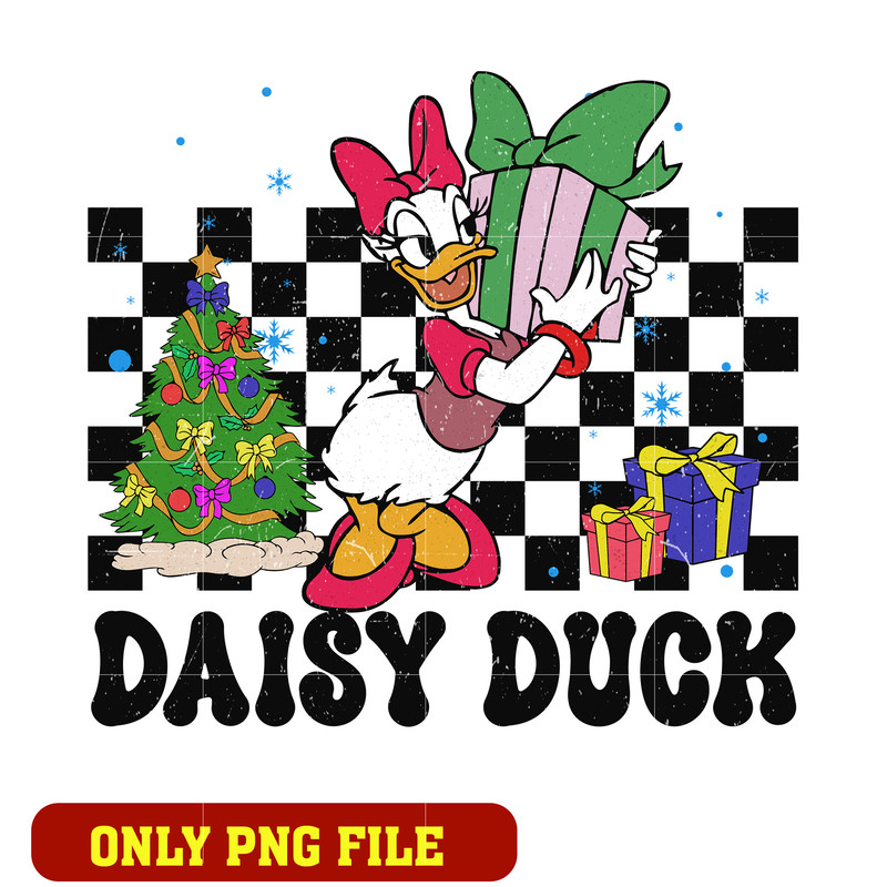 Christmas Character Daisy Duck png