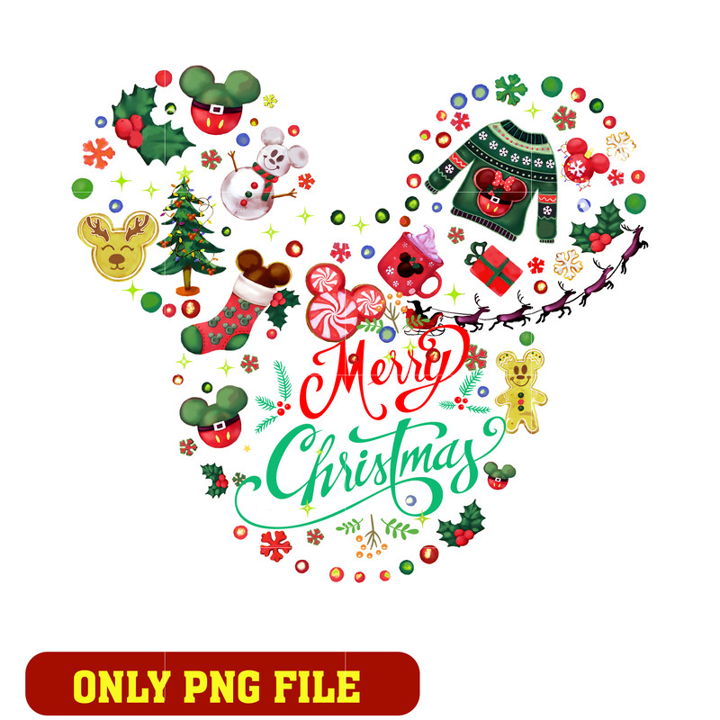 Christmas Disney World Mickey mouse png