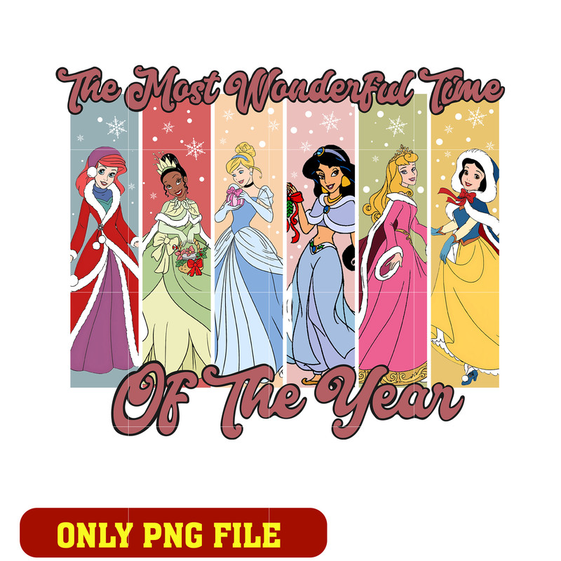Christmas Princess png, Merry Christmas png