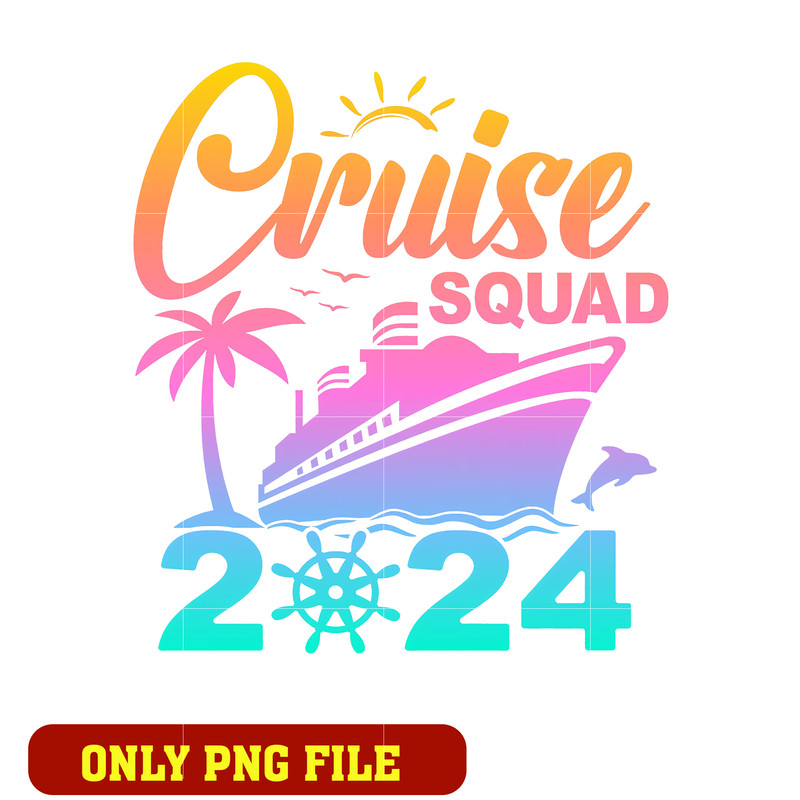 Cruise squad 2024 png