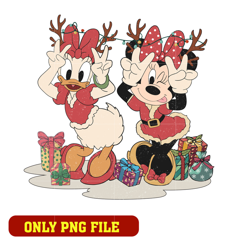 daisy duck and minnie mouse png