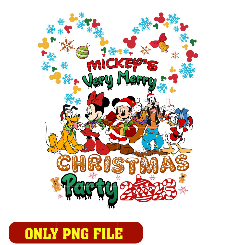 Disney Christmas Characters png