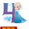 Disney Frozen Elsa Happy 4th Birthday png