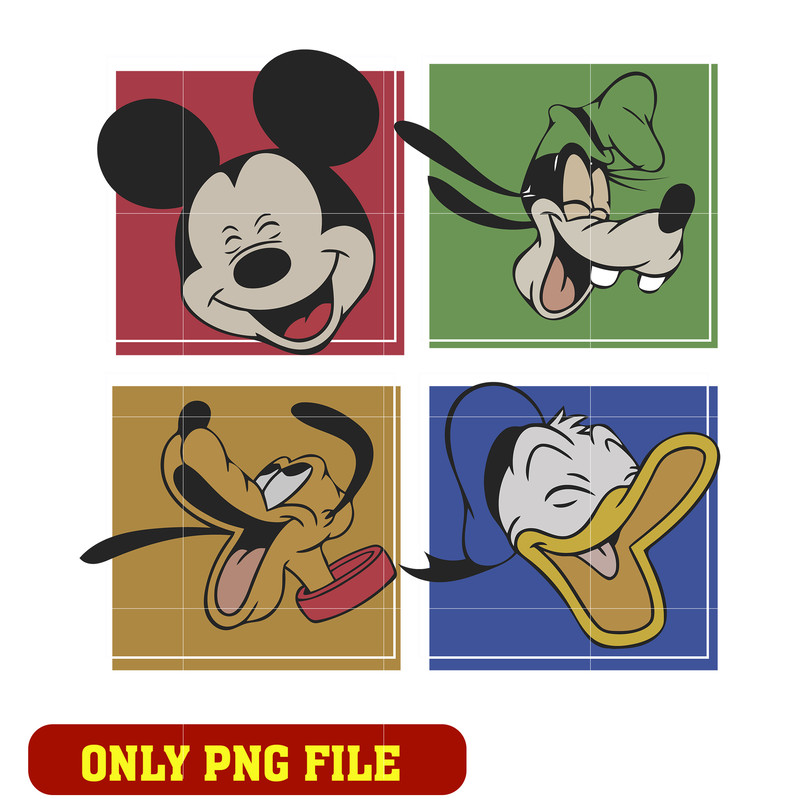 Disney mickey mouse best friends png