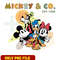 Disney mickey mouse friends & co 1928 png
