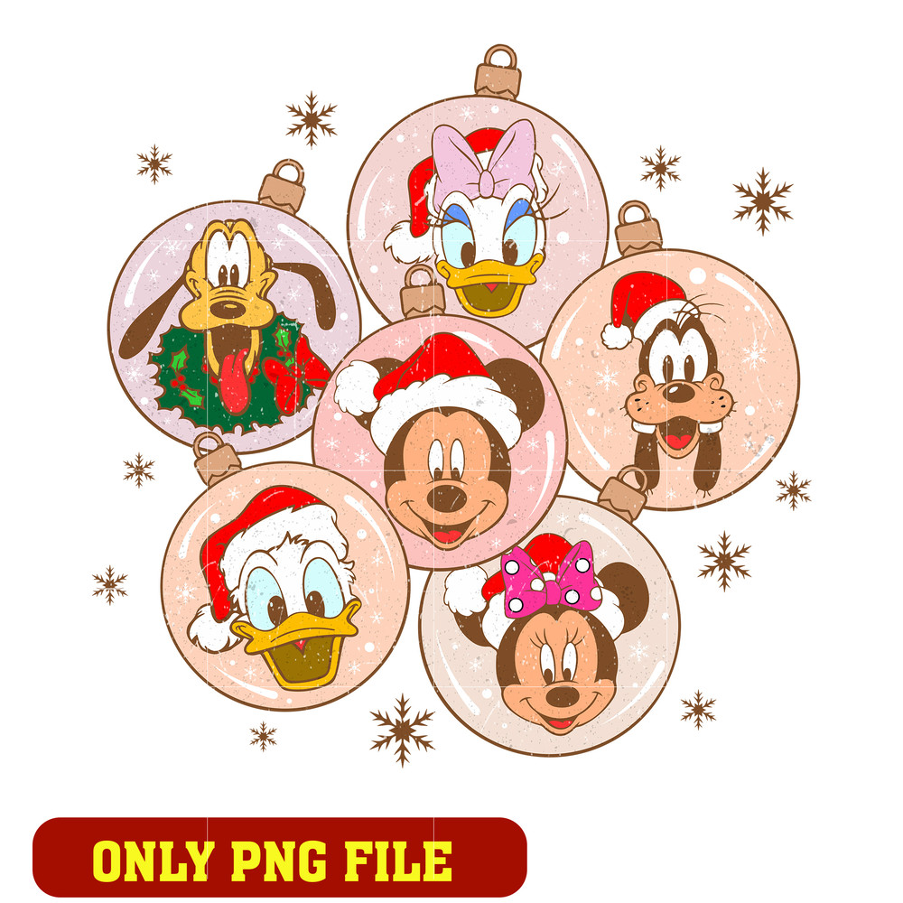 Disney Mickey Mouse Friends Christmas png