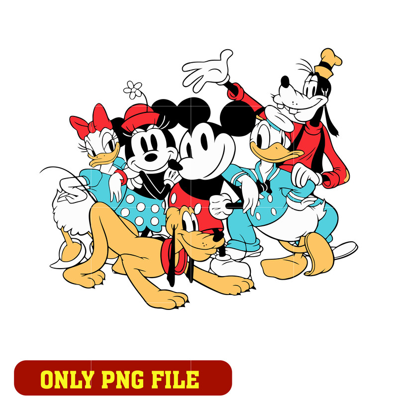 Disney mickey mouse friends png