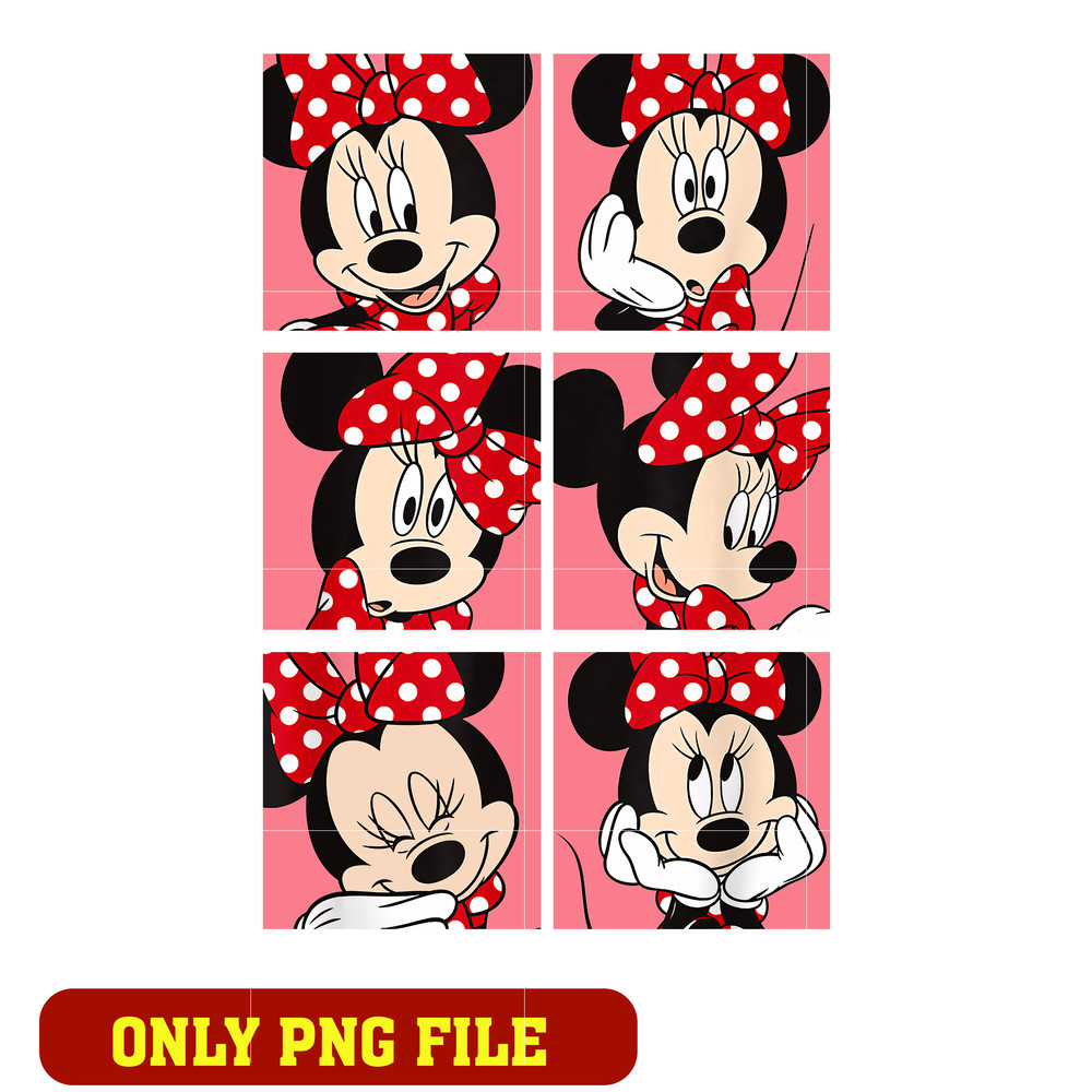 Disney minnie cute girl png