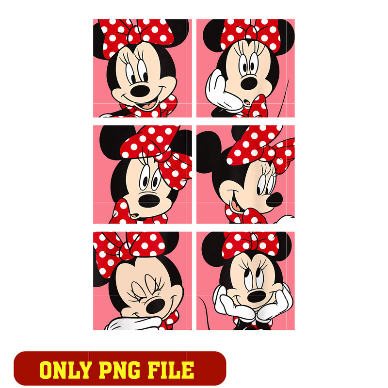 Disney minnie cute girl png