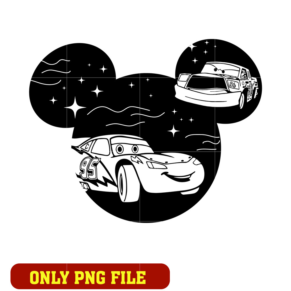 Disney Mouse McQueen Cars png