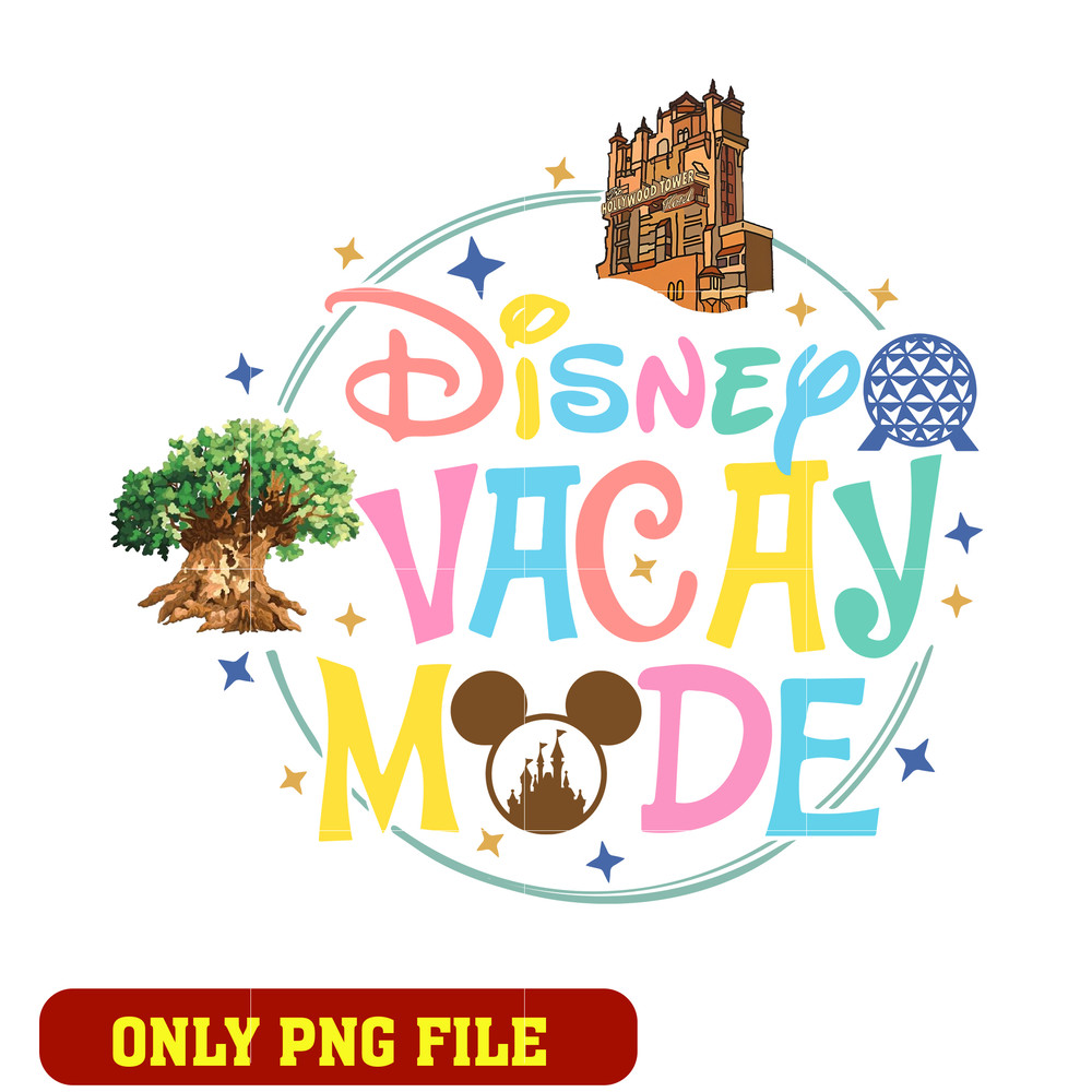 Disney Vacation Mode png