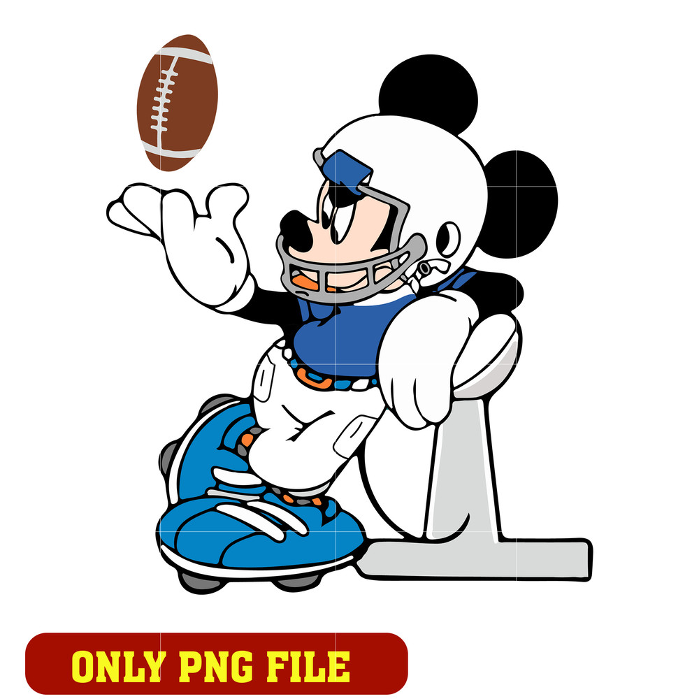 Football Mouse png, mickey mouse png