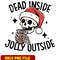 Ghost dead inside jolly outside png