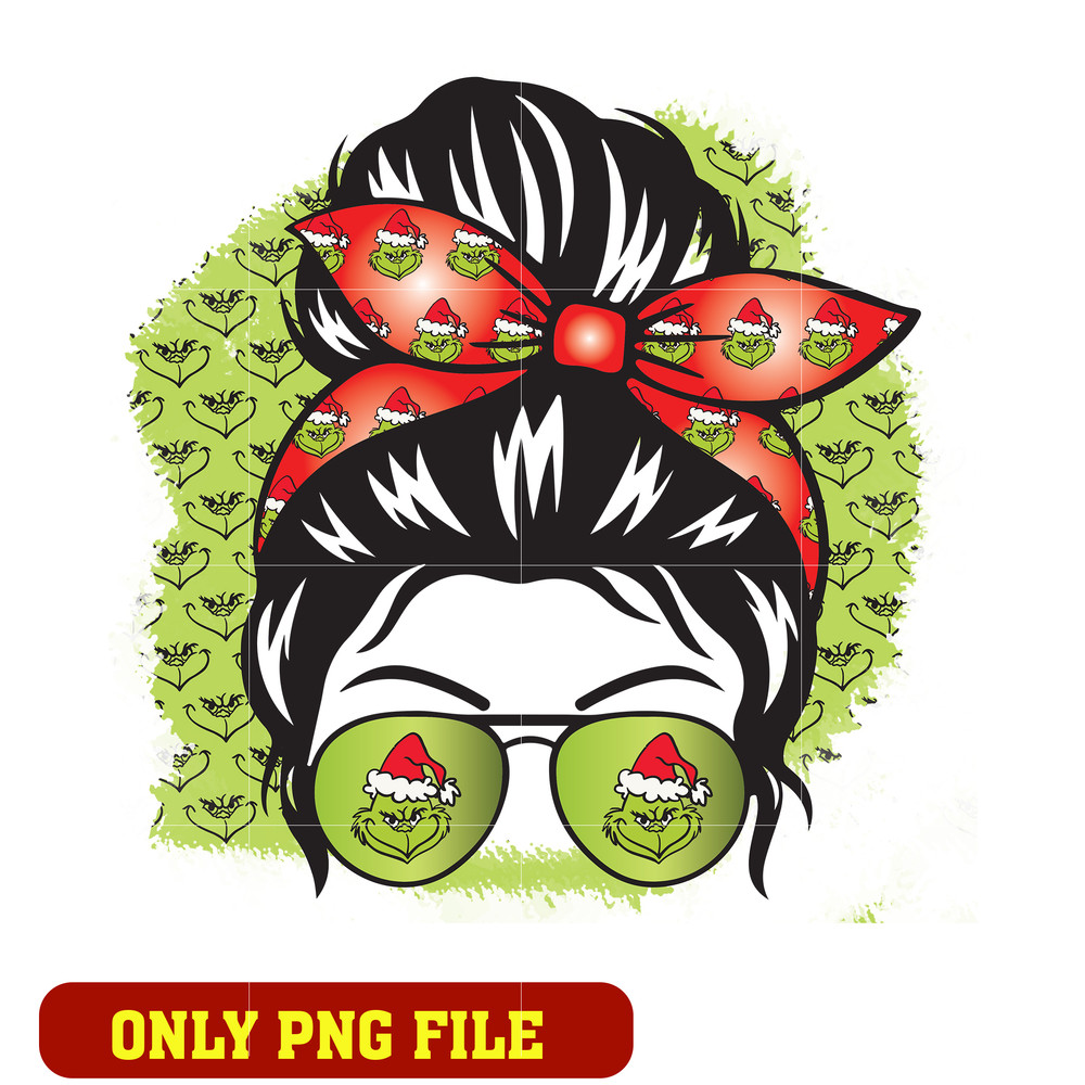 Grinch Christmas Merry Mama Png