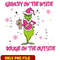 Grinch on the Inside Bougie on the Outside logo Png