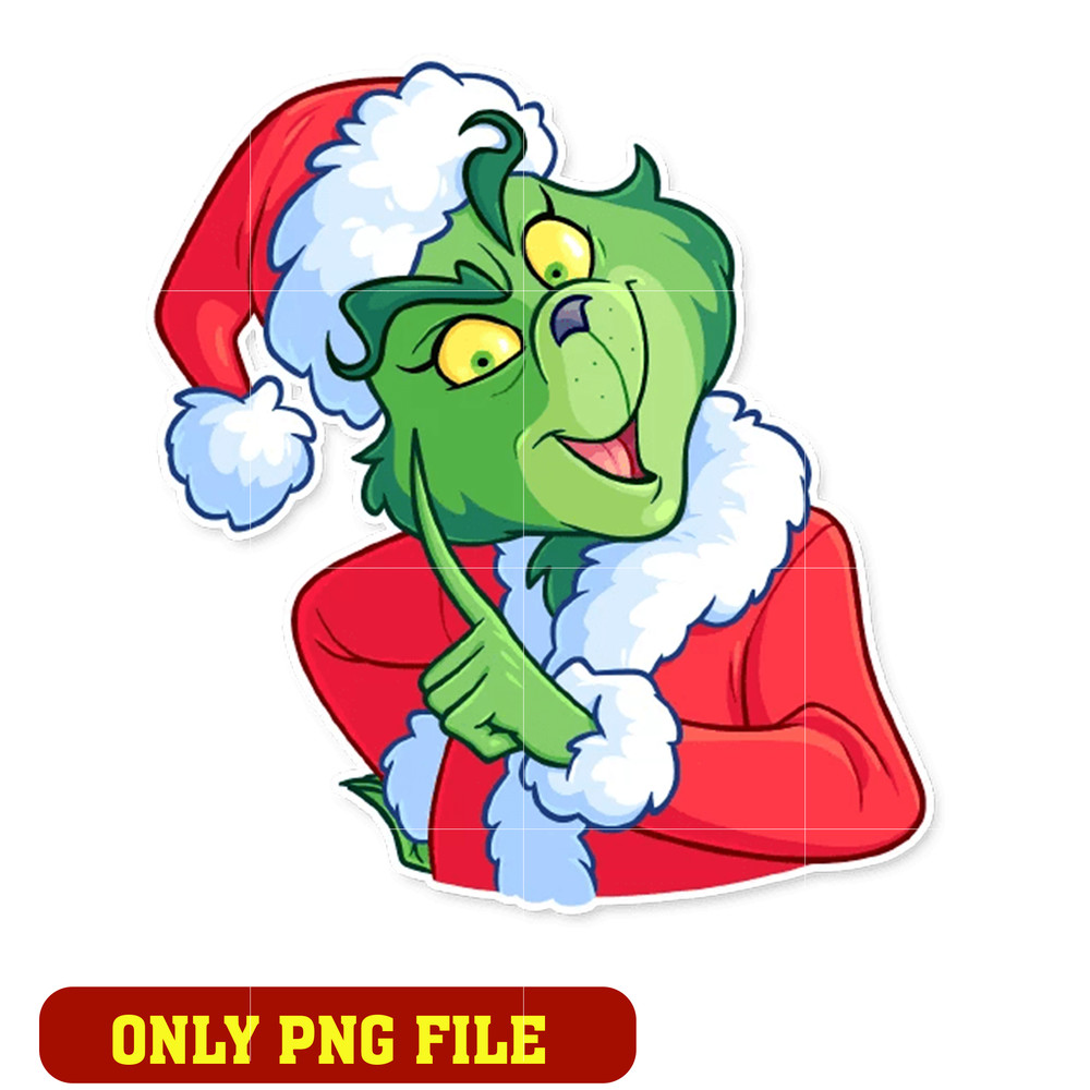 Grinch Telegram stickers png