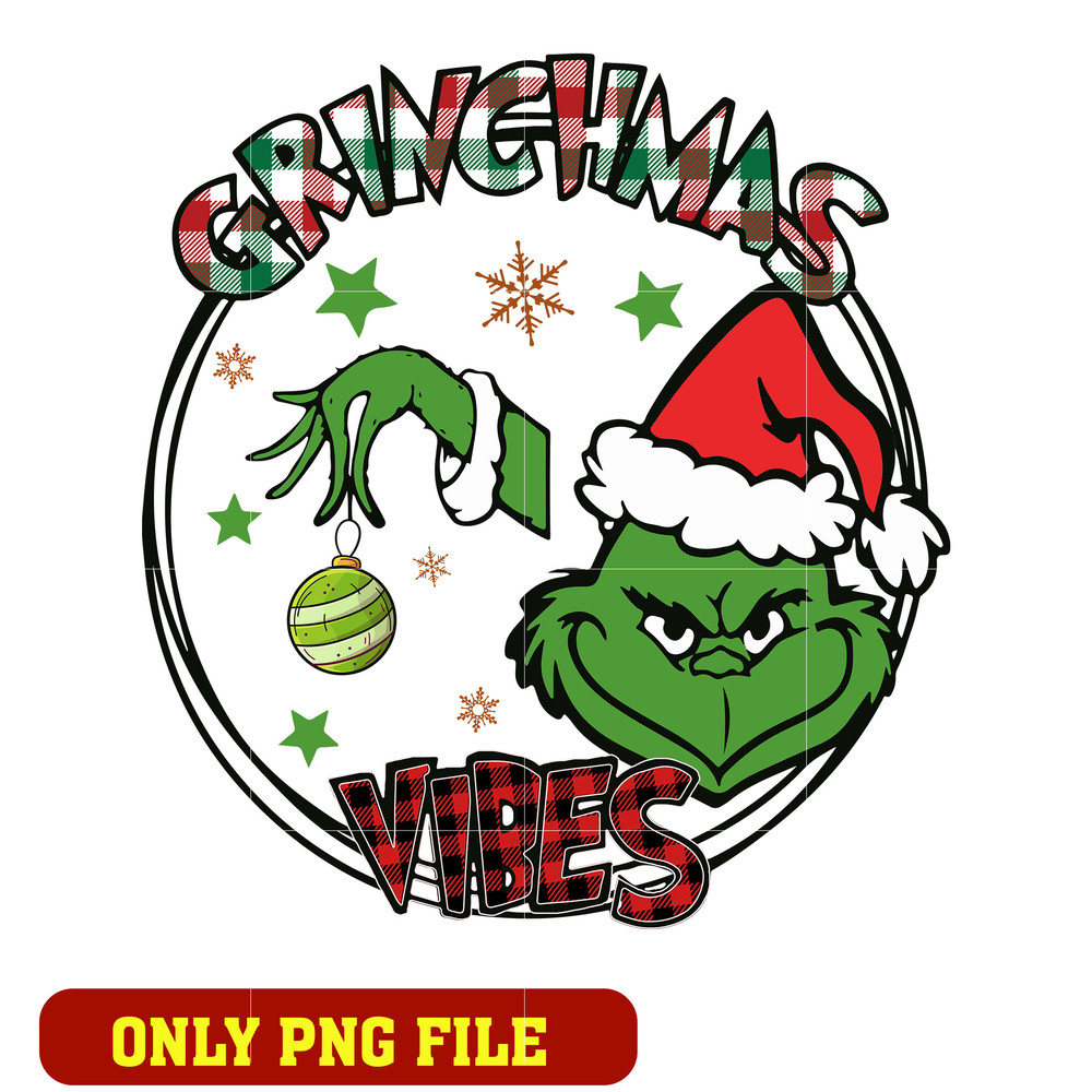 Grinchmas Vibes logo png