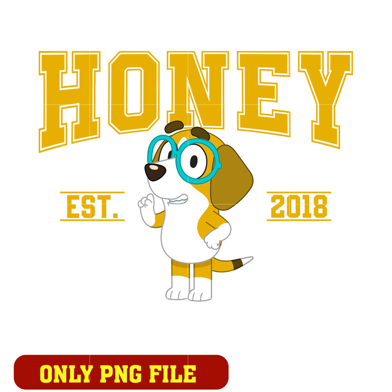 Honey est 2018 cute cartoon png