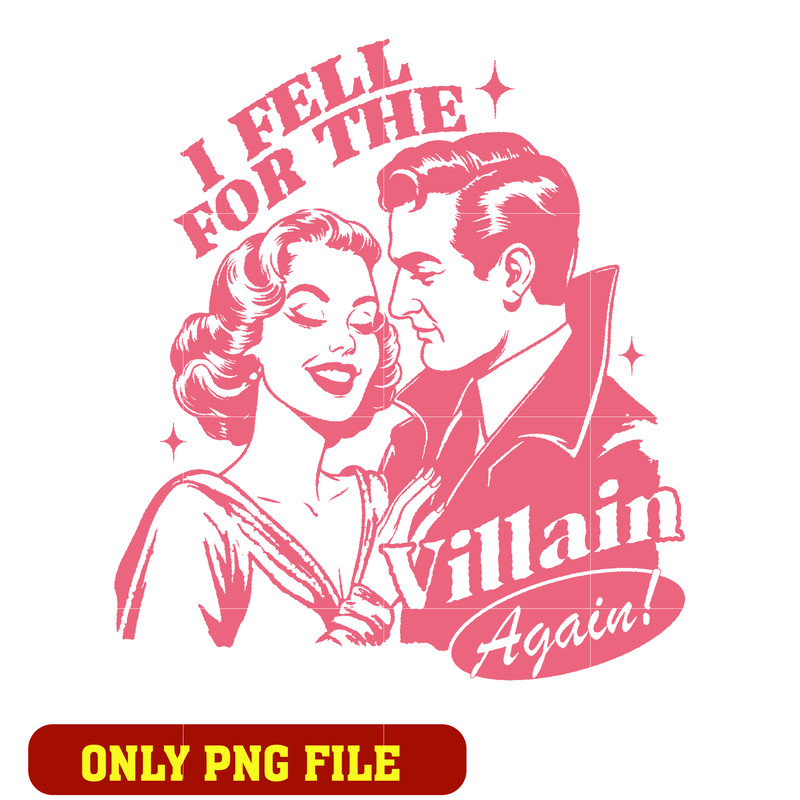 I Fell for the Villain Again png