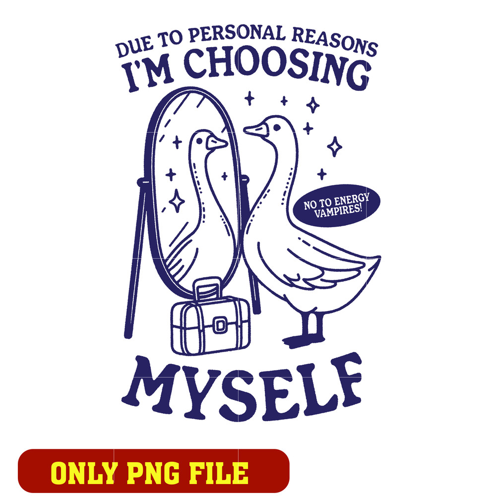 I'm Choosing Myself Vintage png