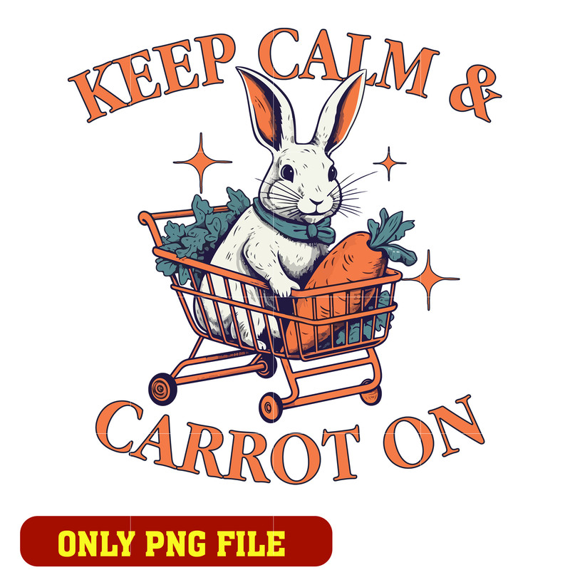 Keep Calm and Carrot On png