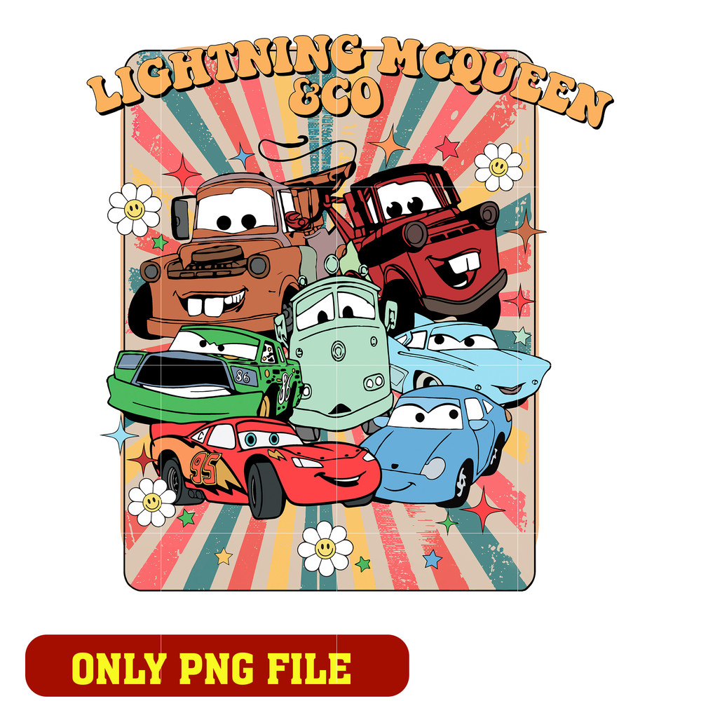 Lightning McQueen & co png