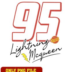 lightning mcqueen 95 logo png
