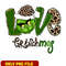 Love Grinchmas png, Love Grinch Leopard png