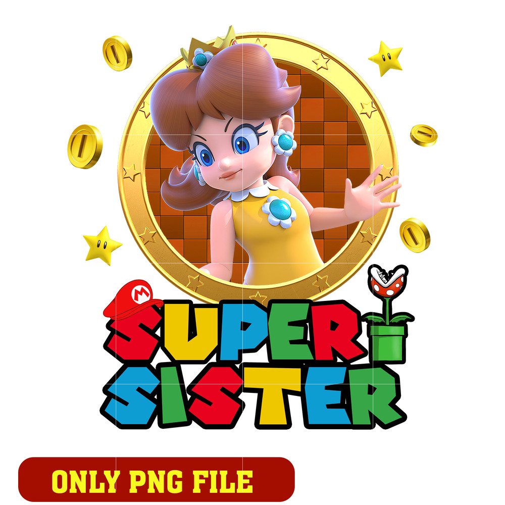 Mario bros super sister png