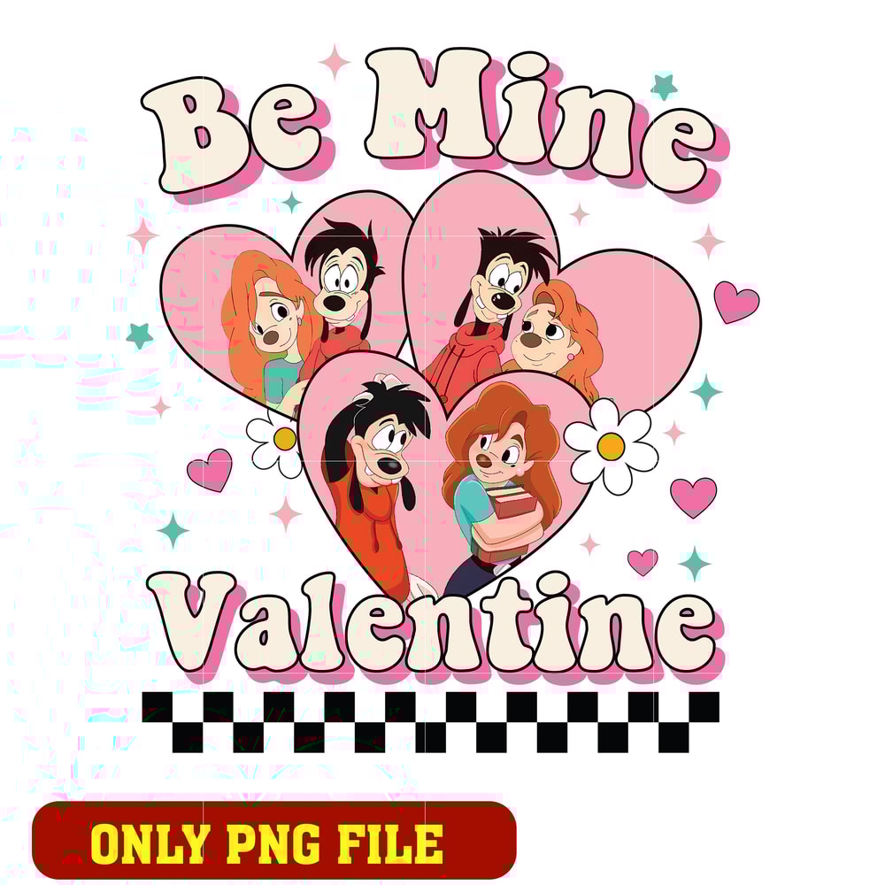 Max and Roxanne be mine valentine png