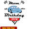 Mcqueen disney car mom of the birthday boy png