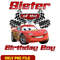 Mcqueen disney car sister of the birthday boy png