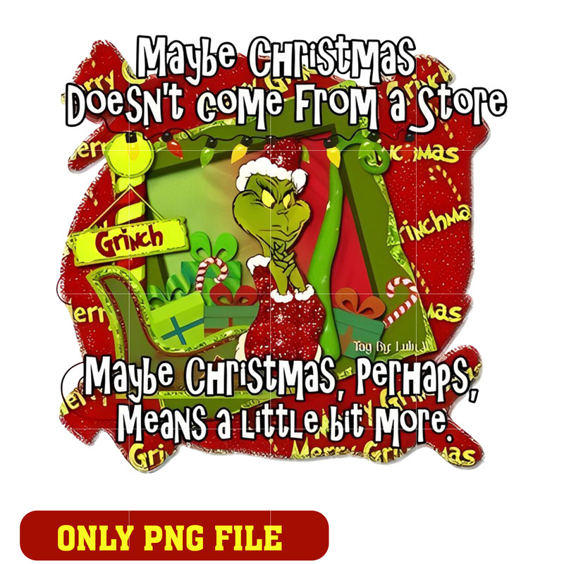 Merry Christmas Grinch png